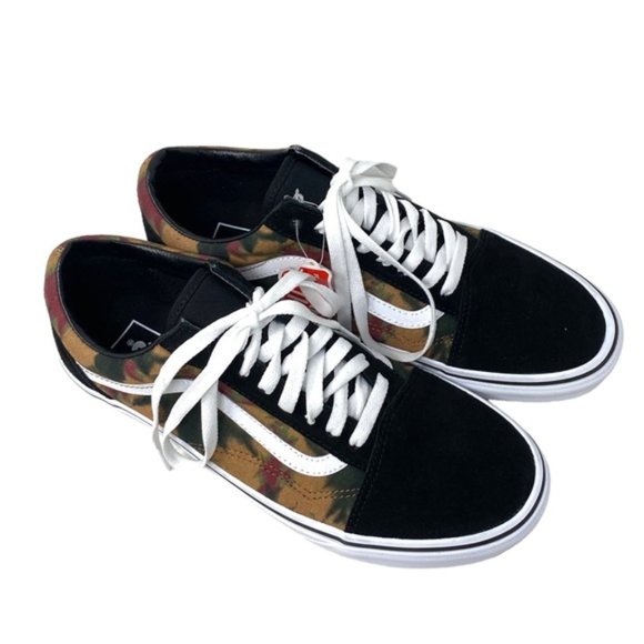 VANS Woodland Wash Old Skool Sneakers Black Skate Men's Suede Canvas VN0A4BW2E9E - Picture 4 of 10